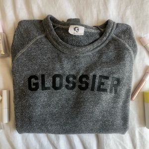 Glossier sweatshirt